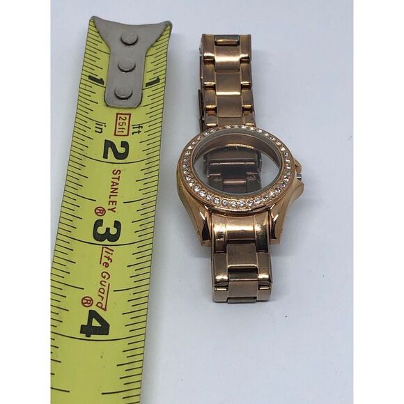 Authentic Fossil Parts Links Band Case Crystal Used 22mm Bb339 - Picture 1 of 8